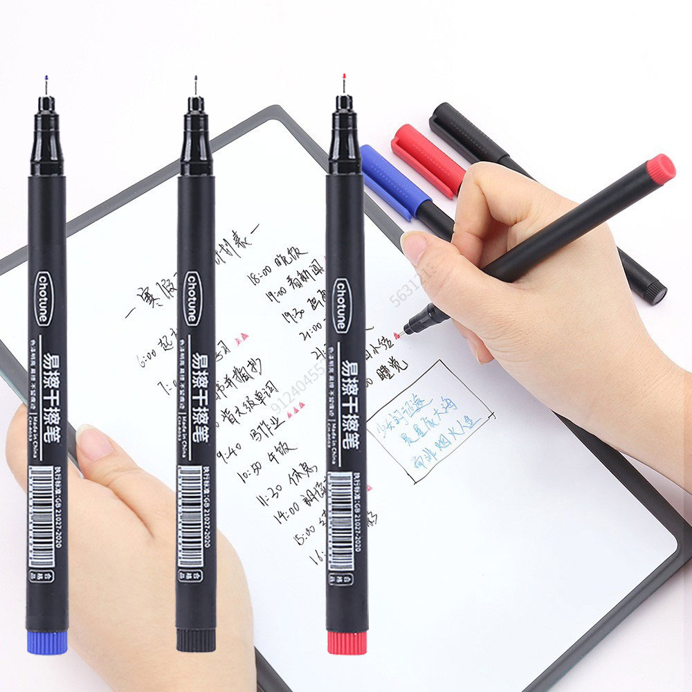 Whiteboard Marker Set - 1/3PCS 0.5mm Droog Wissen Art Markers