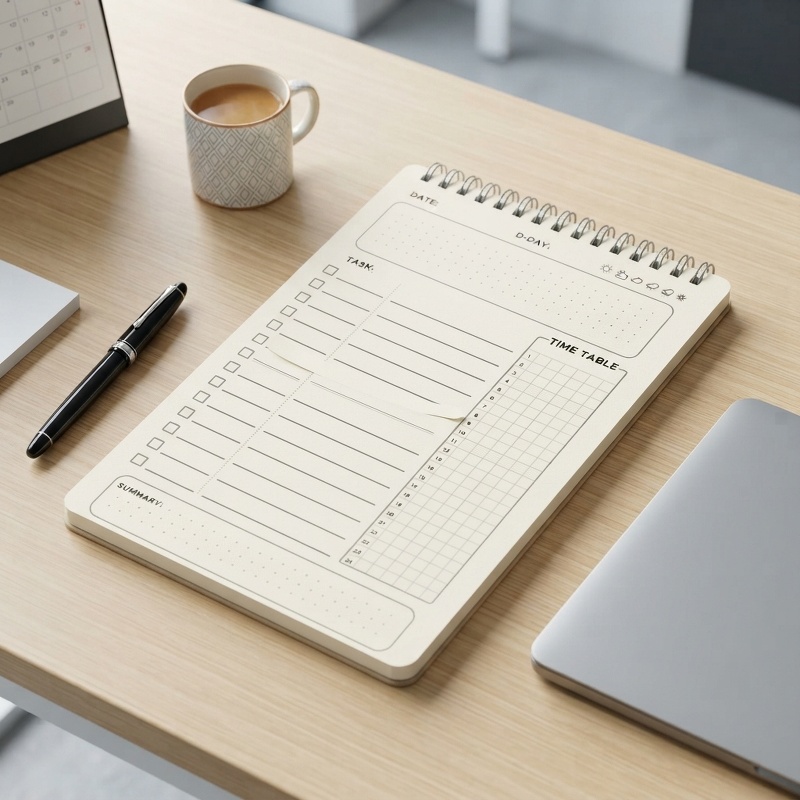 Office Stationery Supply List - 1 stuk Planner Agenda Spiraal A5