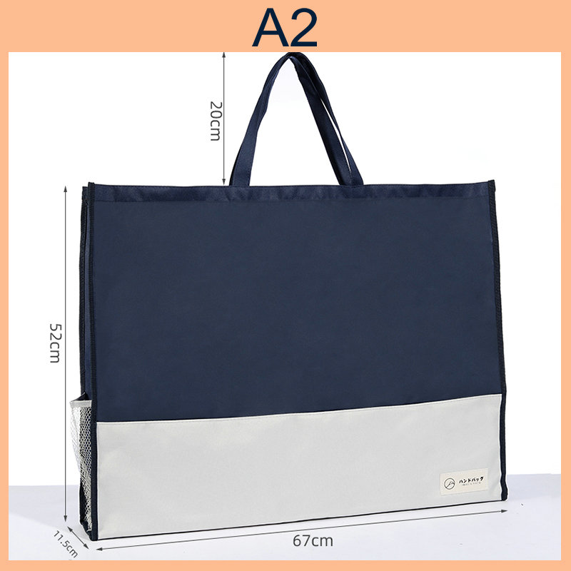 Portfolio Folder Zip - Grote A1/A2 Map Organizer Tas Draagbare