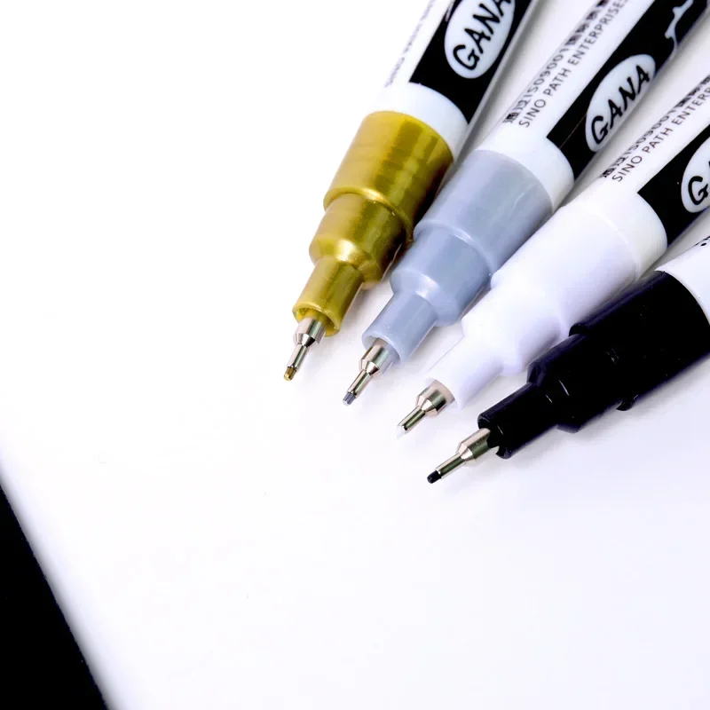 Whiteboard Marker Set - 4 stks/set op olie gebaseerde wit