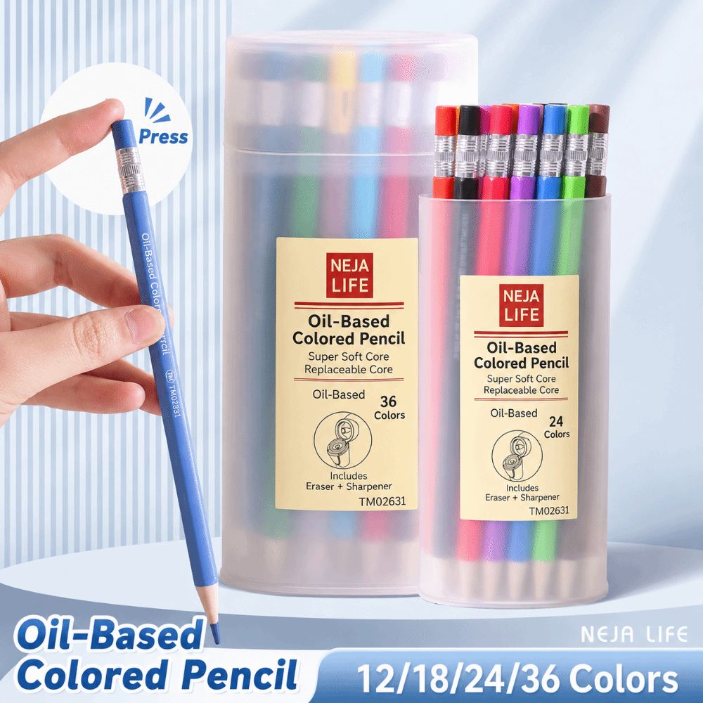 Mechanical Pencil Lead - 12/18/24/36 kleuren, intrekbare, gekleurde mechanische potloden,
