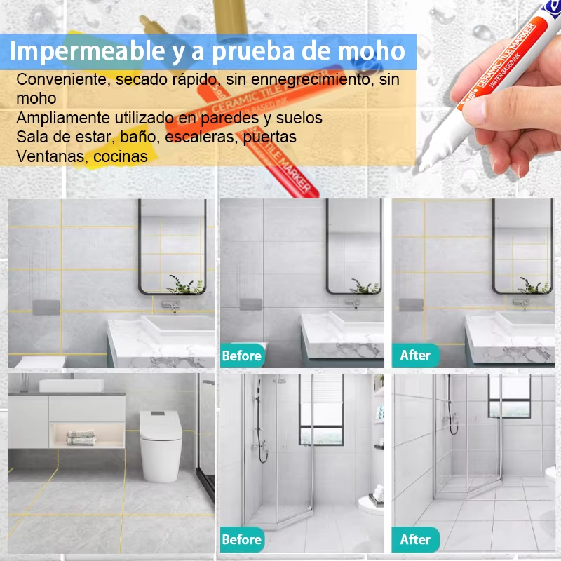 1-10 Stuks Waterdichte Witte M - Whiteboard Marker Set recensie en prijs