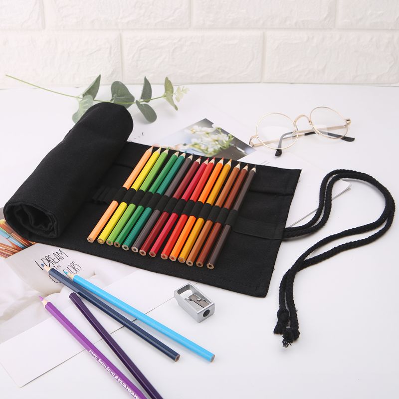 Zwarte Kleur School Potlood Vo - Pen Pouch Roll recensie en prijs