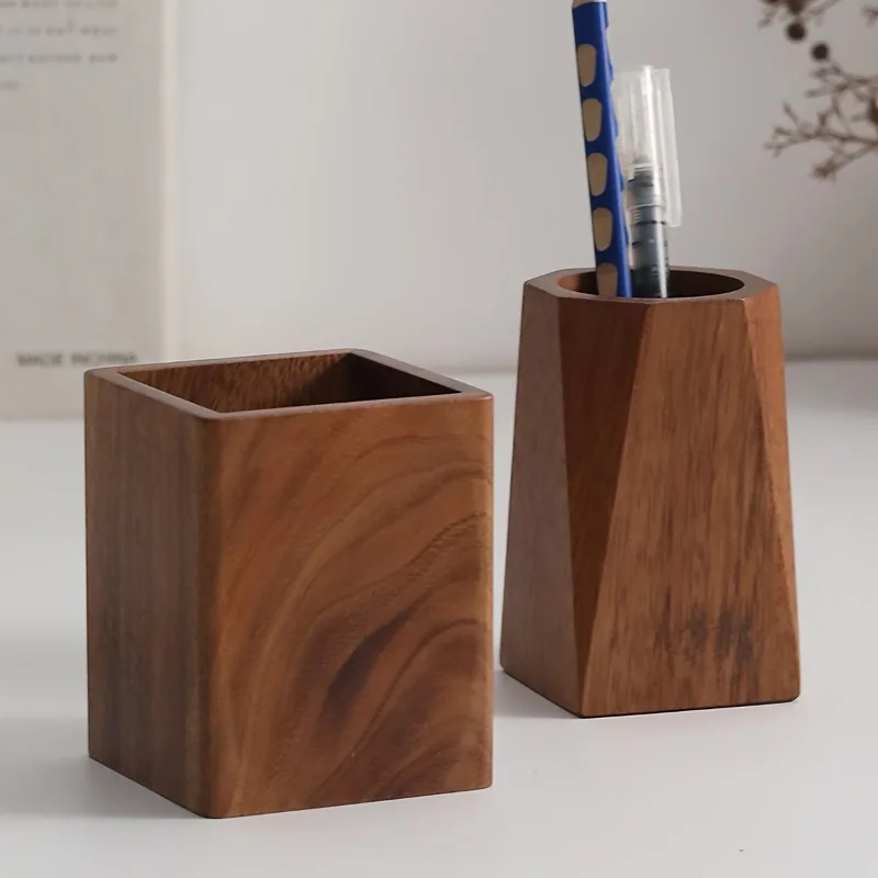 Houten pennenhouder, een kleur - Stationery And Office Supply Stores recensie en prijs