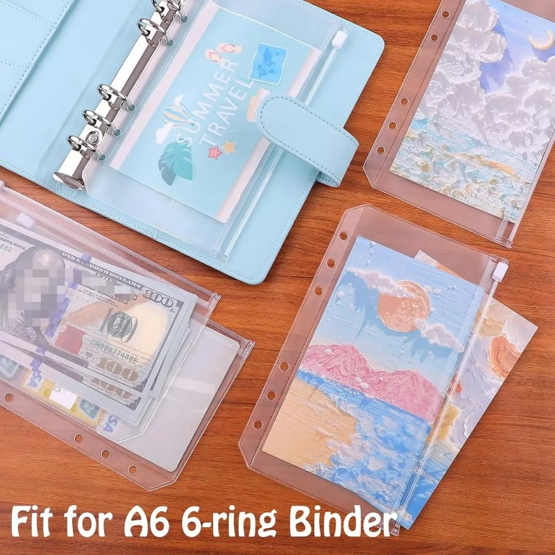 10PCS PVC Bindmiddel Pocket Ca - Portfolio Folder Zip recensie en prijs