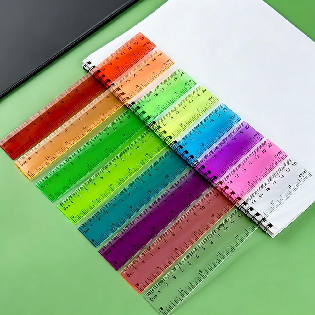 5 stuks plastic linialen in wi - Ruler Set Transparent recensie en prijs