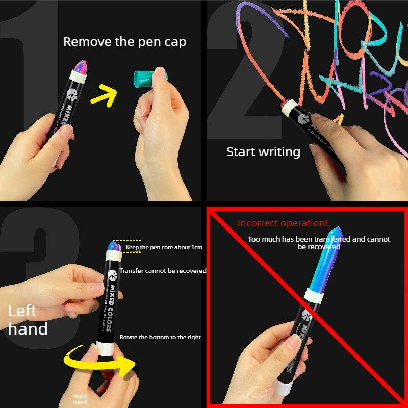 1 stuks gemengde vaste olie-ge - Whiteboard Marker Set recensie en prijs