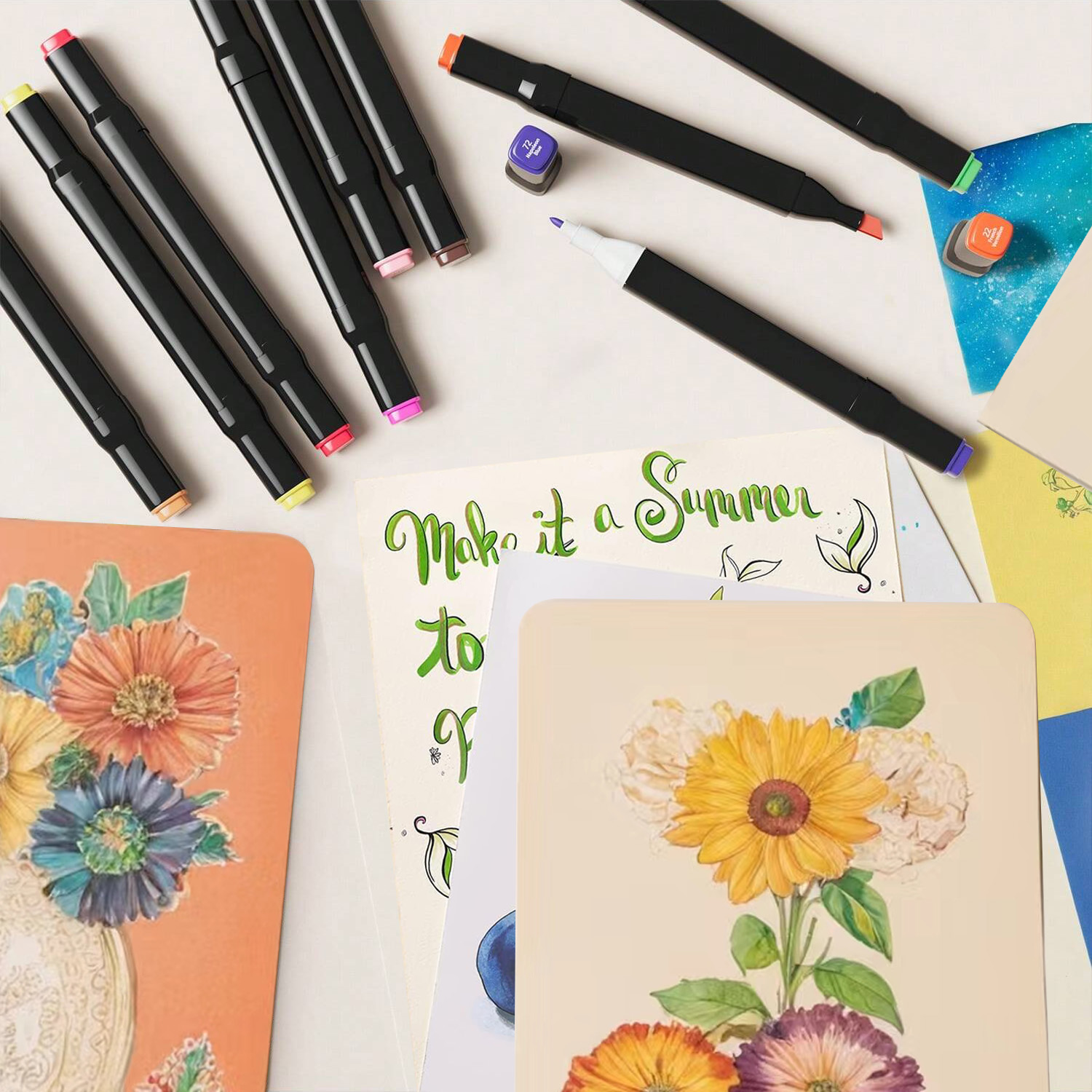 24-262 kleuren alcoholtekening - Whiteboard Marker Set recensie en prijs