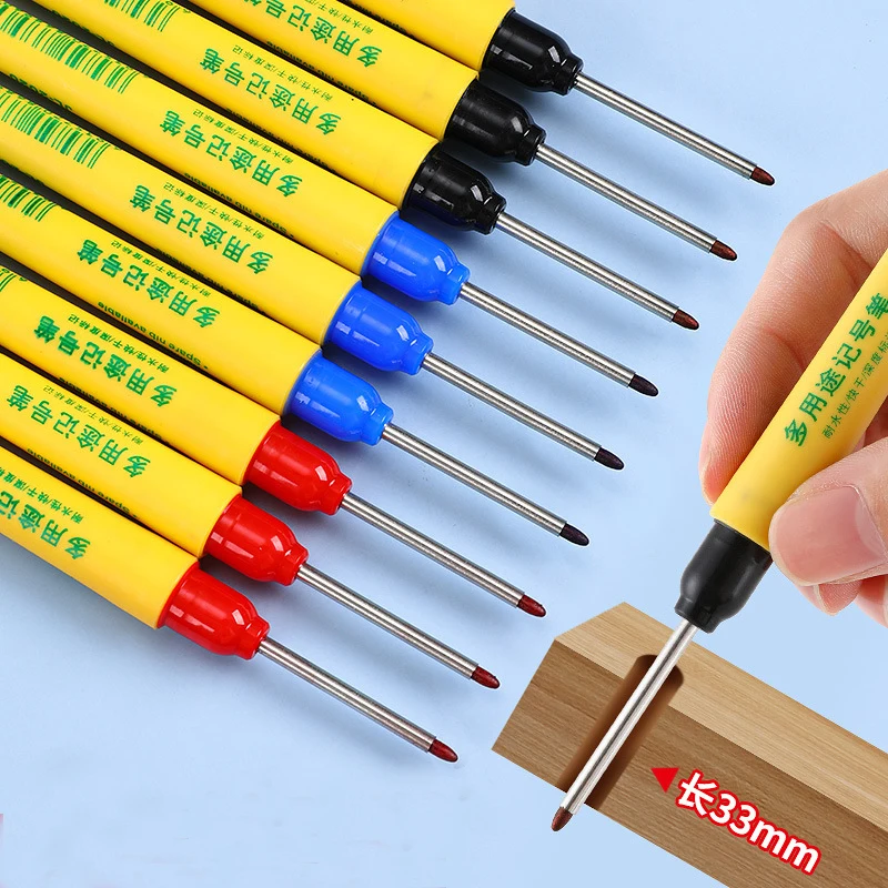 6 stks/set 33mm Rood/Blauw/Zwa - Whiteboard Marker Set recensie en prijs