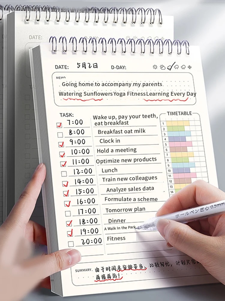 1 stuk Planner Agenda Spiraal  - Office Stationery Supply List recensie en prijs