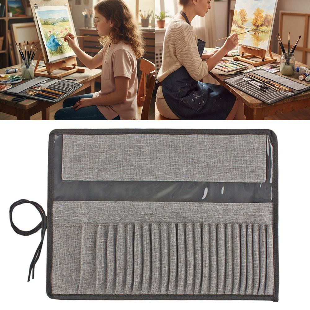 Multifunctionele canvas schild - Pen Pouch Roll recensie en prijs