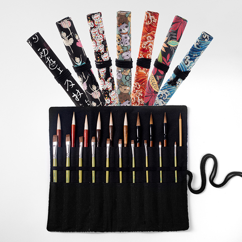 20 Gaten Roll Etui School Schr - Pen Pouch Roll recensie en prijs