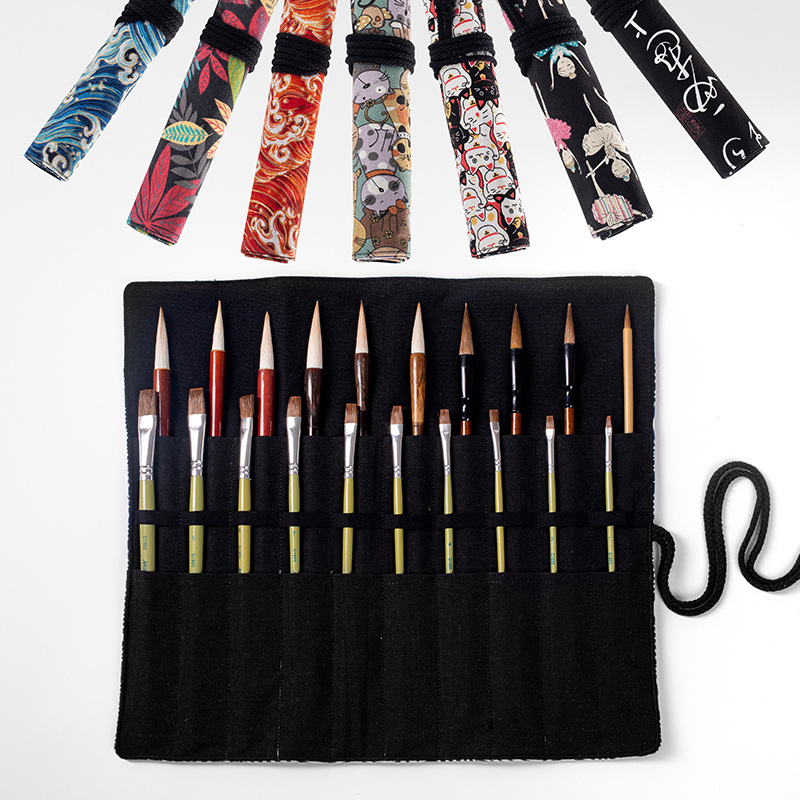 20 Gaten Roll Etui School Schr - Pen Pouch Roll recensie en prijs
