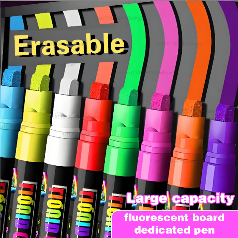 8 Kleur 8mm Vloeibare Krijt Ui - Whiteboard Marker Set recensie en prijs