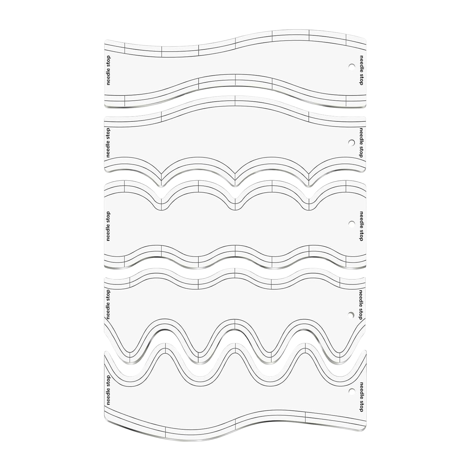 Precisie-quiltlinialen transpa - Ruler Set Transparent recensie en prijs